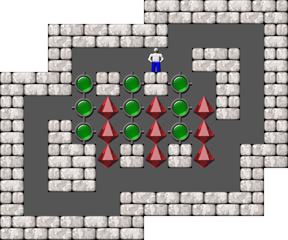 Sokoban Quagmire 3 level 67